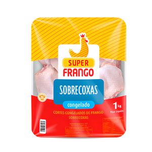 Sobrecoxa de Frango Super Frango Congelada Bandeja 1Kg