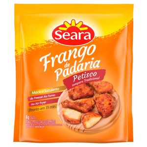 Frango de Padaria Petisco Seara Temperado Congelado