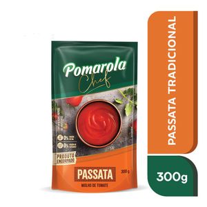 Molho de Tomate Passata Pomarola Chef Sachê 300g