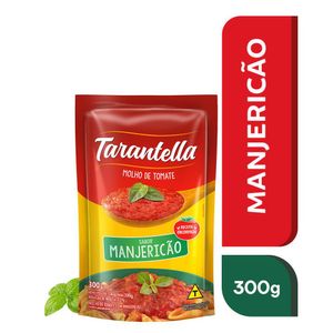 Molho de Tomate Tarantella Manjericão Sachê 300g