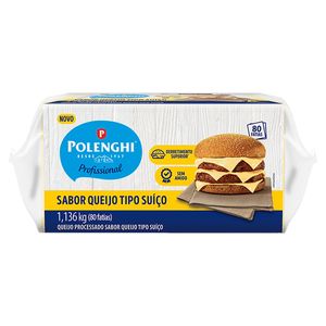 Queijo Processado Suíço Polenghi Profissional 1.136Kg