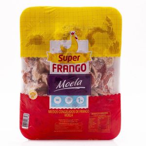 Moela de Frango Super Frango Congelada Bandeja 1Kg