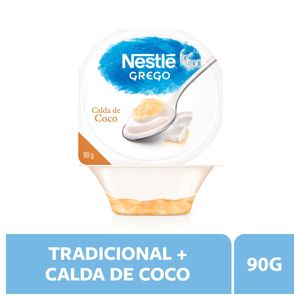 Iogurte Grego Integral Nestlé Calda de Coco Pote 90g