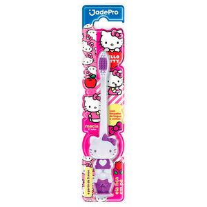 Escova Dental Jadepro Macia Hello Kitty 3D