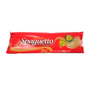 Macarrão Spaguetto Espaguete 400g