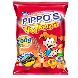 Salgadinho de Milho Pippos Queijo 200g