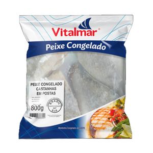 Peixe Castanha em Posta Pacote 800g