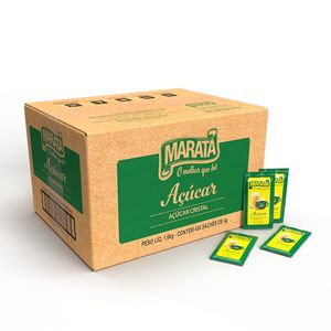 Acúçar Cristal Maratá Sachê C/400 4g