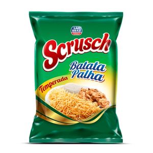 Batata Palha Scrusch Temperada 500g