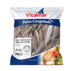 Peixe Manjuba Vitalmar Inteiro 800g