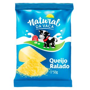 Queijo Ralado Natural da Vaca Pacote 50g