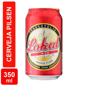 Cerveja Lokal Bier Pilsen Lata 350ml