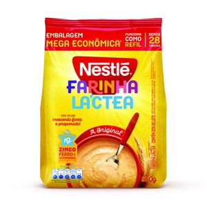 Farinha Láctea Nestlé Original Sachê 850g Embalagem Mega Econômica