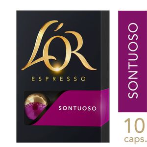 Café em Cápsula Lor Espresso Torrado e Moído Sontuoso 52g c/ 10