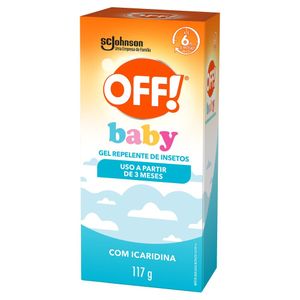 Repelente Off! Baby Gel s/ Perfume 117ml