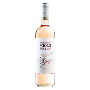 Vinho Nacional Miolo Seleção Carbernet Sauvignon Tempranillo Campanha Seco Rosé 750ml