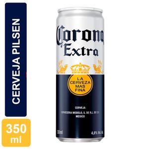 Cerveja Corona Extra Sleek Lata 350ml