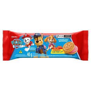 Biscoito Recheado Marilan Paw Patrol Morango 40g