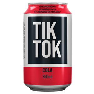 Refrigerante Tik Tok Cola Lata 350ml