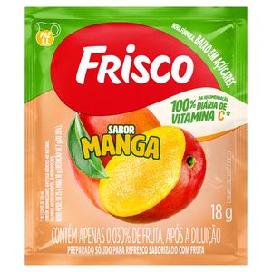 Refresco em Pó Frisco Manga 18g