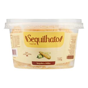 Biscoito Sequilho de Milho Sequilhato Pote 100g