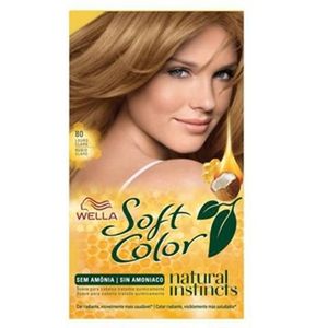 Coloração Wella Soft Color s/ Amônia 80 Louro Claro