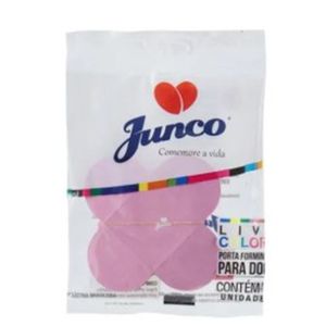 Forma 4 Pétalas Junco Rosa c/ 40 Unid