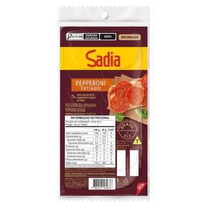 Salame Pepperoni Sadia Fatiado 100g