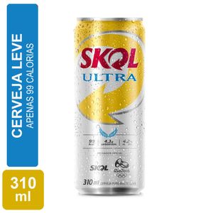 Cerveja Skol Ultra Lata 310ml