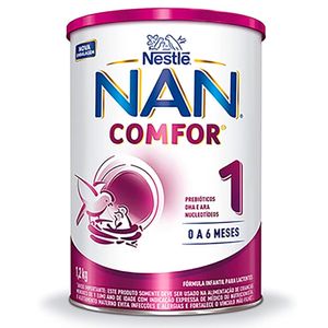 Fórmula Infantil Nan Comfor p/ Lácteaentes 0 a 6 Meses Lata 1.2Kg