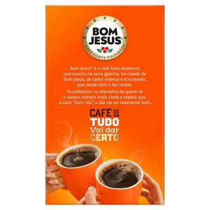 Café em Pó torrado e Moído Bom Jesus Tradicional 250g