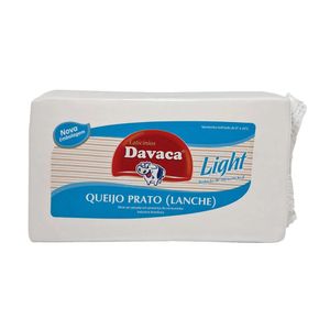 Queijo Prato Davaca Light Pequeno Inteiro