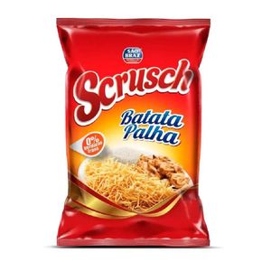 Batata Palha São Braz Scrusch Temperada 140g