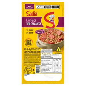 Linguiça Calabresa Sadia Cozida/Defumada 400g