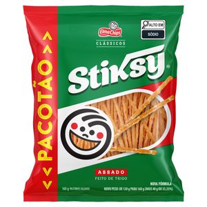 Palitinho Elma Chips Stiksy Clássicos Pacotão 160g
