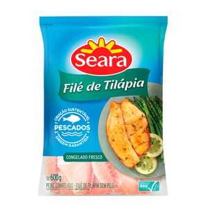 Filé de Peixe Tilápia Seara Congelado 600g