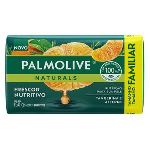 Sabonete em Barra Palmolive Naturals Frescor Nutritivo Tangerina e Alecrim 150g