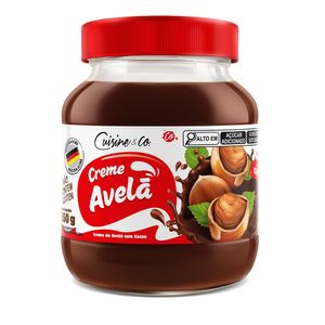 Creme de Avelã Cuisine&Co c/ Cacau Vidro 350g