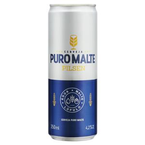 Cerveja Puro Malte Pilsen Lata 350ml