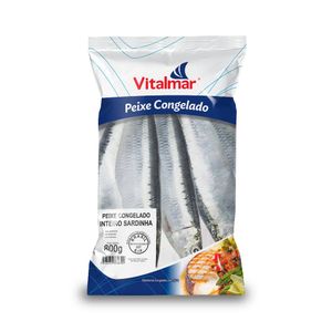 Peixe Sardinha Vitalmar Congelado 800g