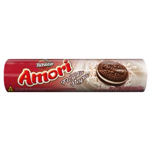 Biscoito Richester Amori Recheio Floresta Negra Pacote 125g