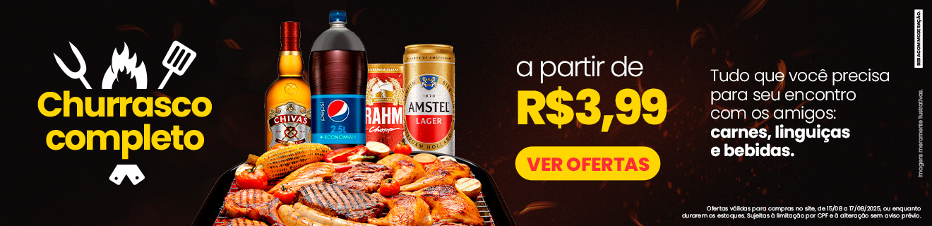 Banner Oferta Churrasco a partir de 3,99